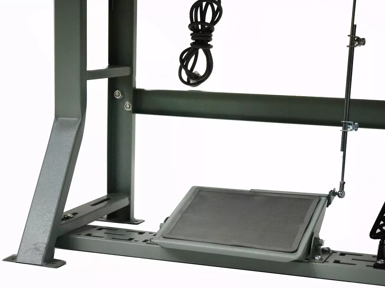 JUKI MF-7523 3 Needle Coverstitch Industrial Sewing Machine With Table And Servo Motor | GoldStar Tool 6 JUKI MF-7523 3 Needle Coverstitch Industrial Sewing Machine With Table And Servo Motor | GoldStar Tool - Image 4