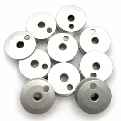 10 Pack Aluminum Bobbins - Brother #155484001 | GoldStar Tool