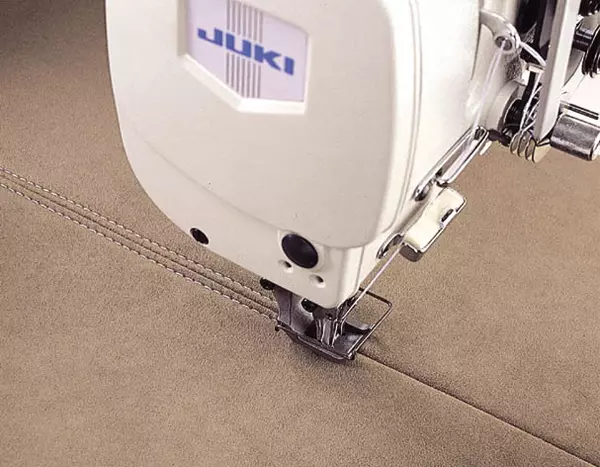 JUKI LU-1560N 2 Needle Unison Feed Lockstitch Industrial Sewing Machine With Table And Servo Motor | GoldStar Tool 4 JUKI LU-1560N 2 Needle Unison Feed Lockstitch Industrial Sewing Machine With Table And Servo Motor | GoldStar Tool - Image 2