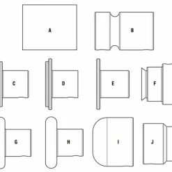 FROST Bead Roller Metal Fabrication Forming Dies 9 FROST Bead Roller Metal Fabrication Forming Dies -consew shop 20267infoimage640