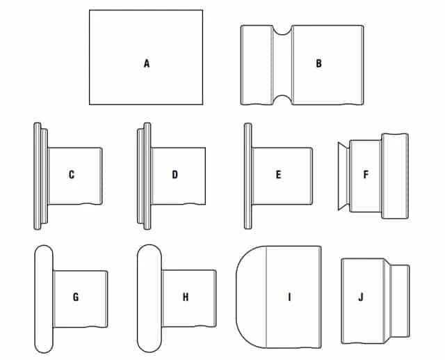FROST Bead Roller Metal Fabrication Forming Dies 6 FROST Bead Roller Metal Fabrication Forming Dies - Image 4
