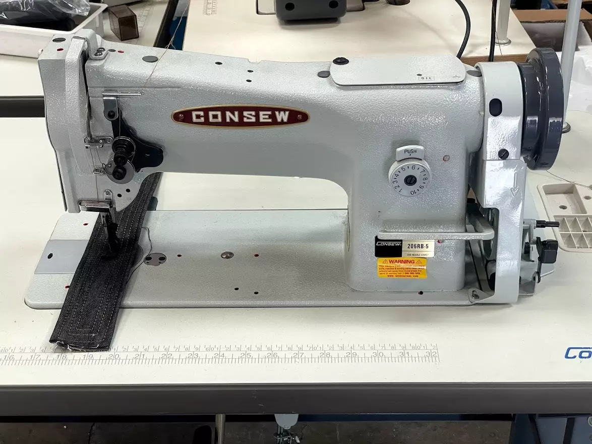 Consew 206RB-5 Sewing Machine With Table And Servo Motor | GoldStar Tool 5 Consew 206RB-5 Sewing Machine With Table And Servo Motor | GoldStar Tool - Image 3