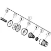 Complete Thread Tension - Pegasus #209174​ | GoldStar Tool -consew shop 209174