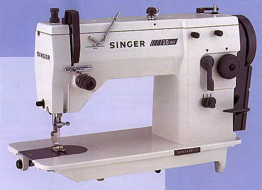 Singer 20U83 Zig-Zag Industrial Sewing Machine With Table And Servo Motor | GoldStar Tool 4 Singer 20U83 Zig-Zag Industrial Sewing Machine With Table And Servo Motor | GoldStar Tool - Image 2