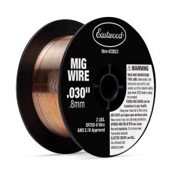 Eastwood Solid Mig Wire 0.030″ – 2lb – 4″ Spool .8mm