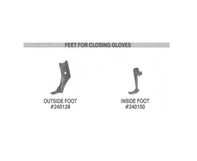 Walking Foot (Outside) - Singer #240128 | GoldStar Tool 3 Walking Foot (Outside) - Singer #240128 | GoldStar Tool