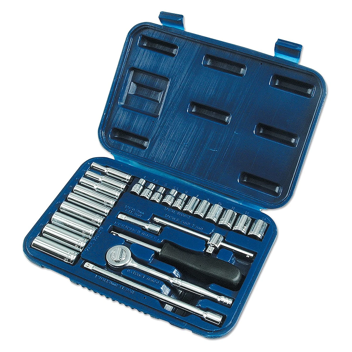 Laser Socket Set Mm 1/4″D (25pc) 3 Laser Socket Set Mm 1/4″D (25pc)