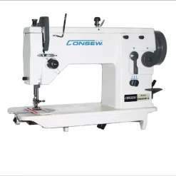 Consew CN2053R-2A​ 3 Step Zig-Zag Lockstitch Industrial Sewing Machine With Table And Servo Motor | GoldStar Tool
