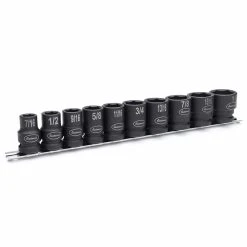 Eastwood 1/2″ SAE Shallow 10 Piece Impact Socket Set