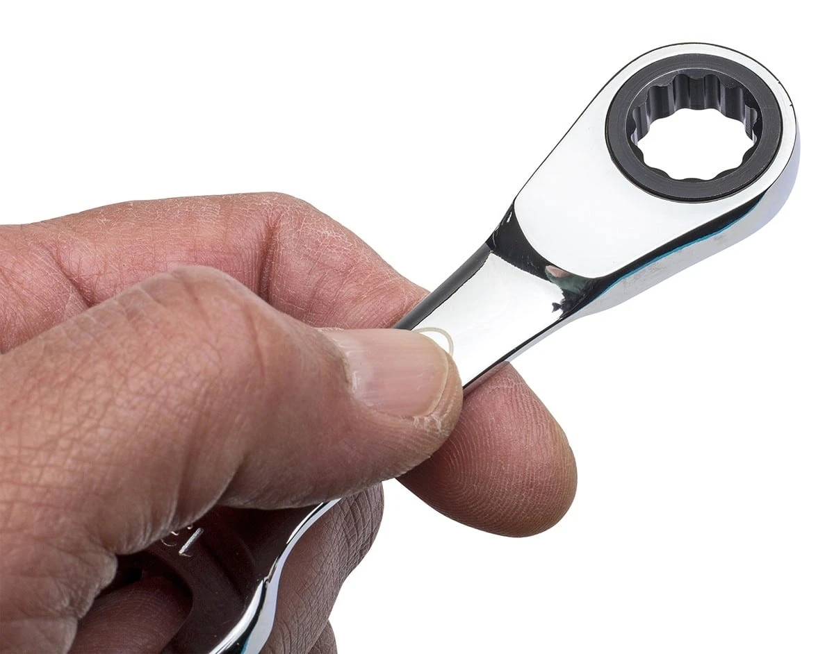 Eastwood 6pc Stubby MM Ratcheting Wrench 4 Eastwood 6pc Stubby MM Ratcheting Wrench - Image 2