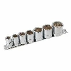 FROST Whitworth Socket Set 3/8″D (7pc)