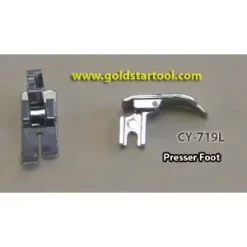 Straight Stitch Presser Foot For Sewing Machines, Low Shank CY-719L | GoldStar Tool
