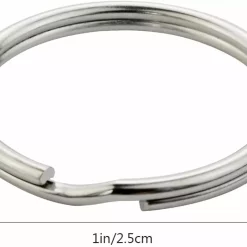 Metal Ring - Split Keychain Rings | GoldStar Tool