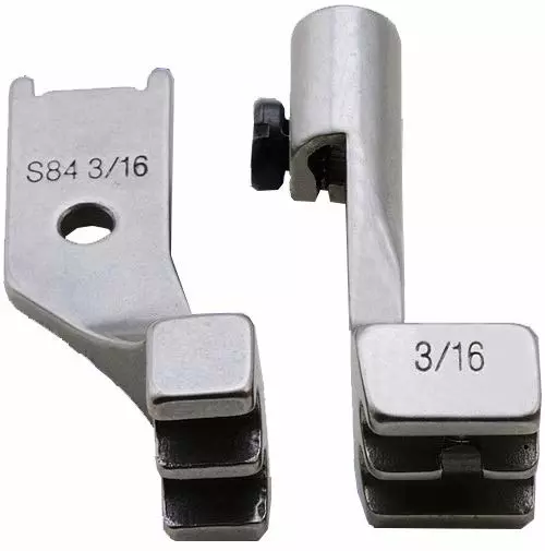 Cording / Welting / Piping Industrial Walking Presser Foot Set #S84, S83 | GoldStar Tool 4 Cording / Welting / Piping Industrial Walking Presser Foot Set #S84, S83 | GoldStar Tool - Image 2