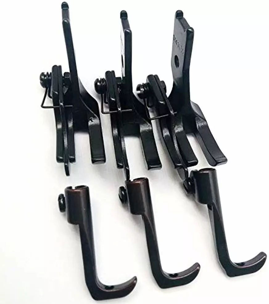 Left Edge Guide Topstitch Industrial Walking Presser Foot #S585L | GoldStar Tool 3 Left Edge Guide Topstitch Industrial Walking Presser Foot #S585L | GoldStar Tool