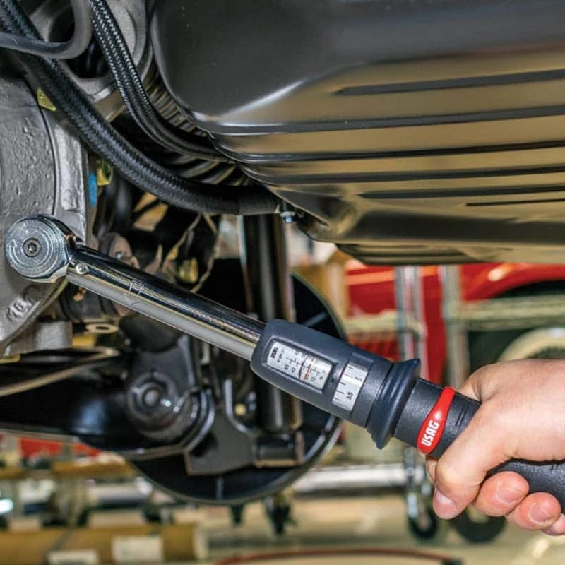 USAG Torque Wrench With Reversible Ratchet 5-25 Nm 4 USAG Torque Wrench With Reversible Ratchet 5-25 Nm - Image 2