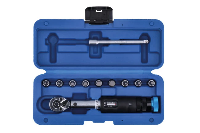Laser LTR Torque Wrench Set 1/4″D 2-20Nm 3 Laser LTR Torque Wrench Set 1/4″D 2-20Nm