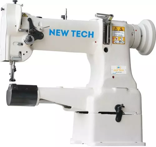 New-Tech GC-8B Cylindrical Bed Compound Feed Lockstitch Industrial Sewing Machine With Table And Servo Motor | GoldStar Tool 3 New-Tech GC-8B Cylindrical Bed Compound Feed Lockstitch Industrial Sewing Machine With Table And Servo Motor | GoldStar Tool