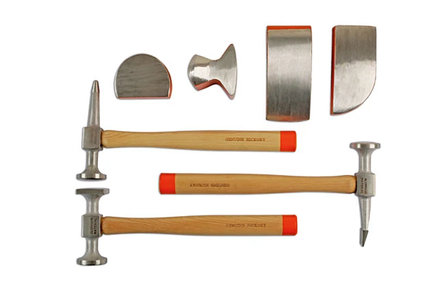 Powertec Aluminium Hammer And Dolly Set 7pc 3 Powertec Aluminium Hammer And Dolly Set 7pc