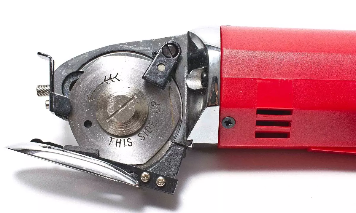 Micro Top Mini Electric Rotary Fabric Cutter | GoldStar Tool 4 Micro Top Mini Electric Rotary Fabric Cutter | GoldStar Tool - Image 2