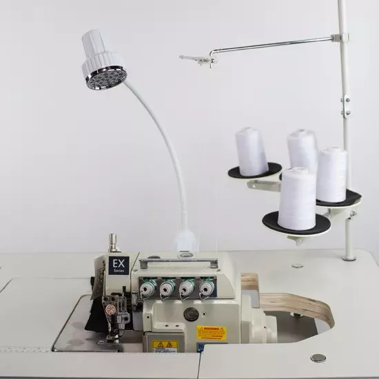 New-Tech GC-EX-5214-AT 4 Thread Overlock Industrial Sewing Machine With Table And Built-in Direct Drive Servo Motor | GoldStar Tool 7 New-Tech GC-EX-5214-AT 4 Thread Overlock Industrial Sewing Machine With Table And Built-in Direct Drive Servo Motor | GoldStar Tool - Image 5