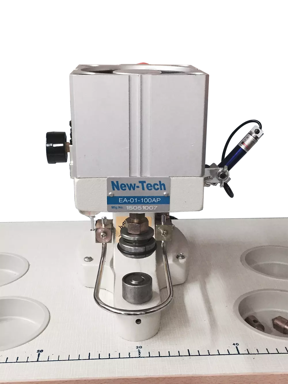 New-Tech New Tech Pneumatic Press For Grommets, Snaps, Buttons & Rivets W/Laser Pointer (1 Die Set) | GoldStar Tool 5 New-Tech New Tech Pneumatic Press For Grommets, Snaps, Buttons & Rivets W/Laser Pointer (1 Die Set) | GoldStar Tool - Image 3
