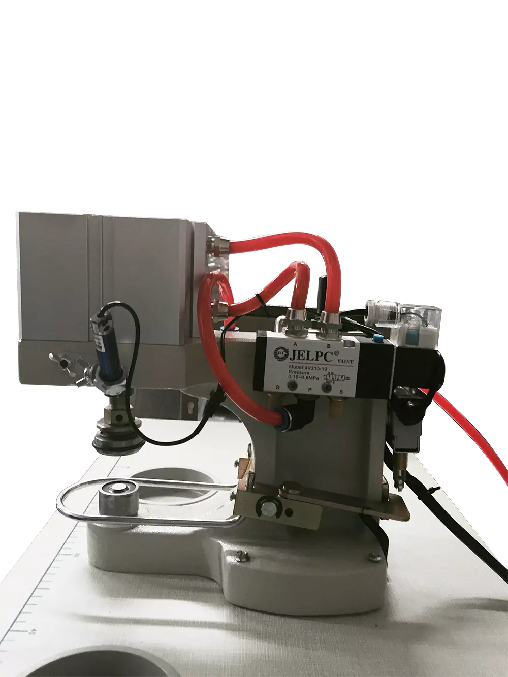 New-Tech New Tech Pneumatic Press For Grommets, Snaps, Buttons & Rivets W/Laser Pointer (1 Die Set) | GoldStar Tool 8 New-Tech New Tech Pneumatic Press For Grommets, Snaps, Buttons & Rivets W/Laser Pointer (1 Die Set) | GoldStar Tool - Image 6