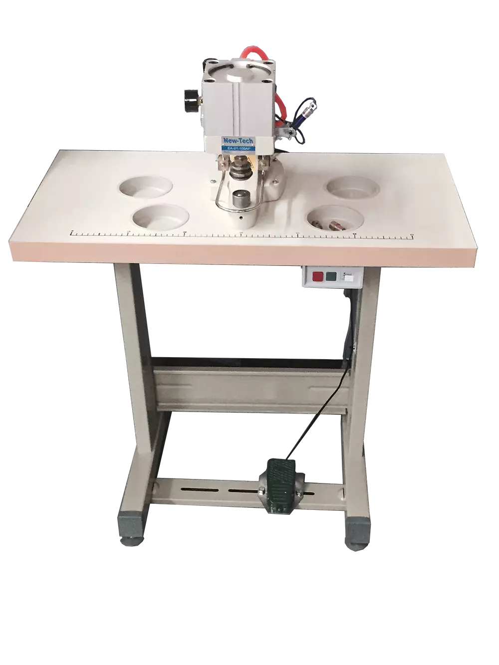 New-Tech New Tech Pneumatic Press For Grommets, Snaps, Buttons & Rivets W/Laser Pointer (1 Die Set) | GoldStar Tool 7 New-Tech New Tech Pneumatic Press For Grommets, Snaps, Buttons & Rivets W/Laser Pointer (1 Die Set) | GoldStar Tool - Image 5