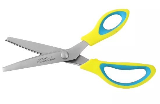 Pinking Shears With Soft Plastic Handle | GoldStar Tool 4 Pinking Shears With Soft Plastic Handle | GoldStar Tool - Image 2