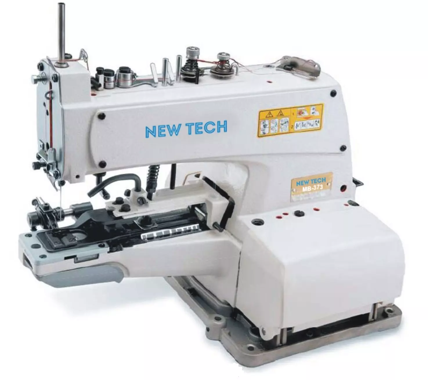 New-Tech MB-373 Chainstitch Button Attaching Sewing Machine | GoldStar Tool 4 New-Tech MB-373 Chainstitch Button Attaching Sewing Machine | GoldStar Tool - Image 2