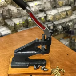 New-Tech Super Heavy Duty Press For Grommets, Snaps, Buttons, And Rivets (1 Die Set) | GoldStar Tool