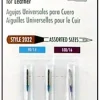 Singer Machine Needle Leather Size 14/16 3pc | GoldStar Tool 1 Singer Machine Needle Leather Size 14/16 3pc | GoldStar Tool -consew shop SIN2087