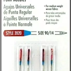 Singer Machine Needle Regular Point Size 14 4pc | GoldStar Tool