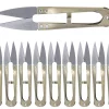 Golden Eagle 12 Pack Sharp Point Thread Snippers | GoldStar Tool -consew shop TC 805GE