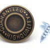 Rivets - Jean Button - Text Design | GoldStar Tool -consew shop abrs text3