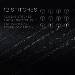 Compact Portable Sewing Machine - Family Sew #FS-30H | GoldStar Tool