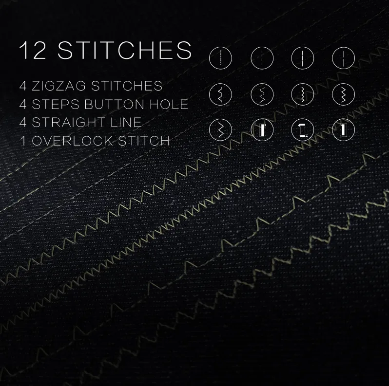 Compact Portable Sewing Machine - Family Sew #FS-30H | GoldStar Tool 3 Compact Portable Sewing Machine - Family Sew #FS-30H | GoldStar Tool