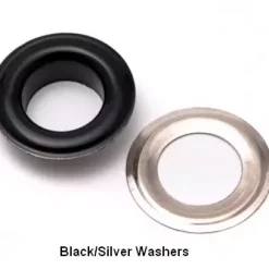 #15 Jumbo Curtain / Drapery Grommets | GoldStar Tool -consew shop blackgrommetsround12