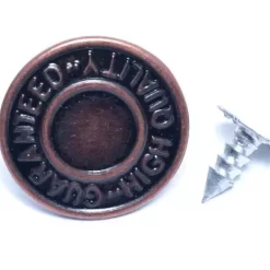 Rivets - Jean Button - Text Design | GoldStar Tool -consew shop cop