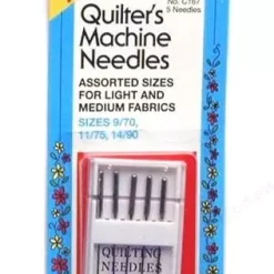Dritz Quilter's Machine Sewing Needles Assorted 5 Pack| GoldStar Tool