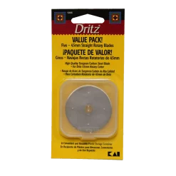 45mm Dritz Rotary Cutter Replacement Blades 5 Pack | GoldStar Tool
