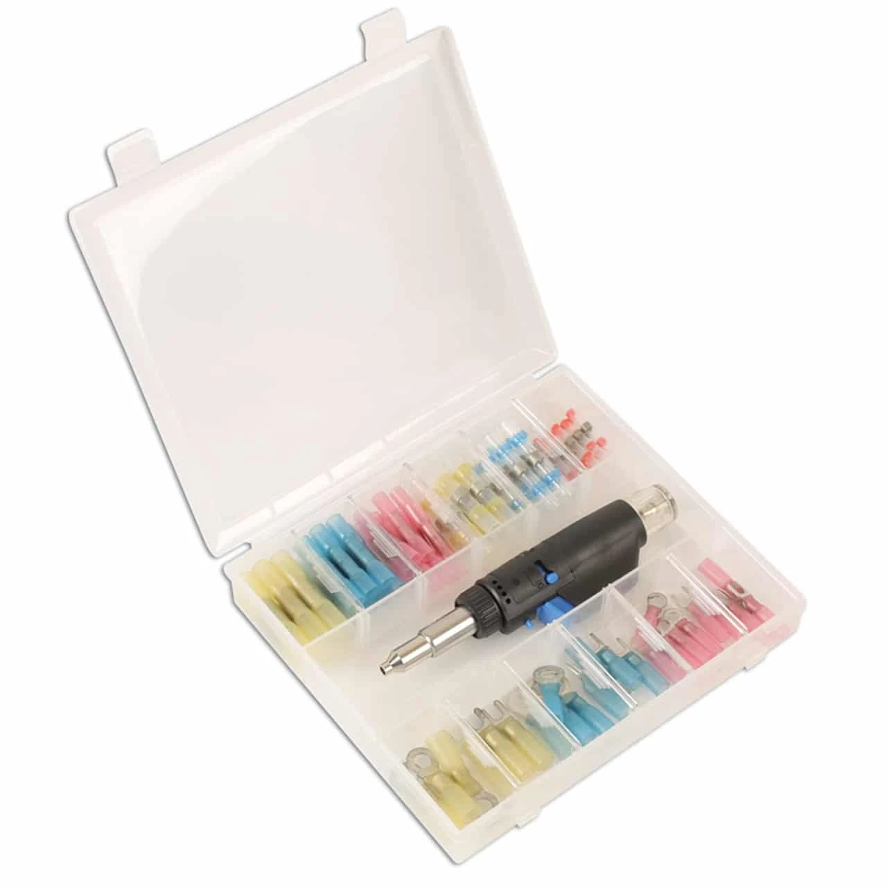 FROST Solder Kit C/w Sleeves, Wire Splices, Fork And Ring Terminals 3 FROST Solder Kit C/w Sleeves, Wire Splices, Fork And Ring Terminals