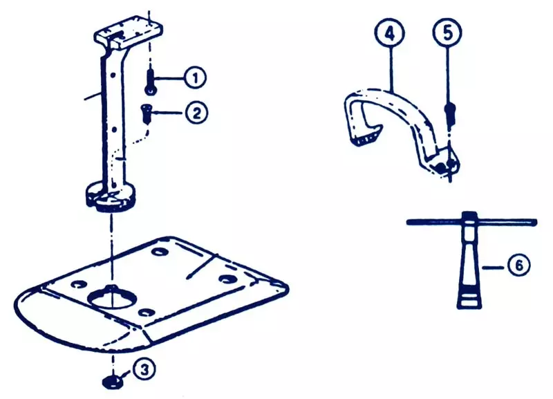 Plate Screw For Eastman Straight Knife Cutting Machines, 24C4 | GoldStar Tool 4 Plate Screw For Eastman Straight Knife Cutting Machines, 24C4 | GoldStar Tool - Image 2