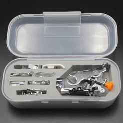 8 Piece Snap-on Presser Foot Kit With High And Low Shank Adapters | GoldStar Tool -consew shop eight piece presser foot set plastic box packaging household sewing machine accessories made in taiwan cy.jpg q90.jpg
