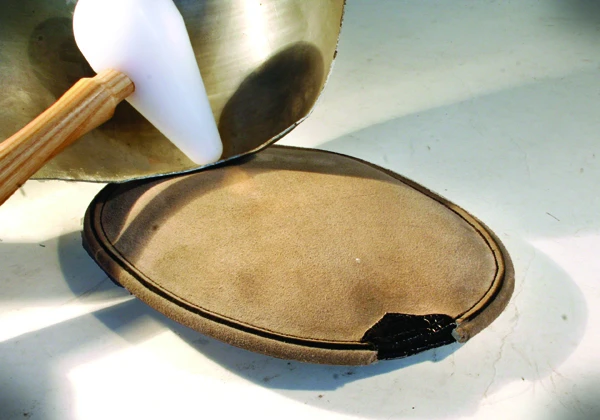 Frost Professional Oval Panel Beating Leather Sandbag For Metal Forming (11 X 8.5 Inch) 4 Frost Professional Oval Panel Beating Leather Sandbag For Metal Forming (11 X 8.5 Inch) - Image 2