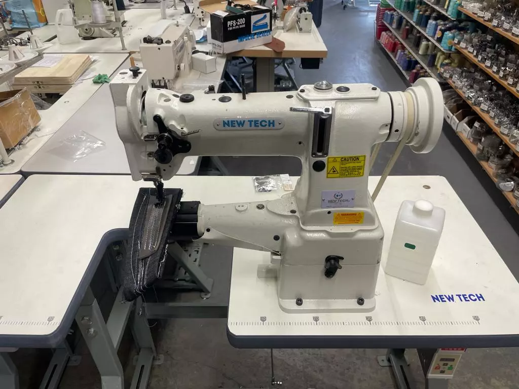 New-Tech GC-8B Cylindrical Bed Compound Feed Lockstitch Industrial Sewing Machine With Table And Servo Motor | GoldStar Tool 9 New-Tech GC-8B Cylindrical Bed Compound Feed Lockstitch Industrial Sewing Machine With Table And Servo Motor | GoldStar Tool - Image 7