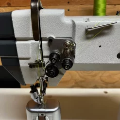 New-Tech GC-9920D High Speed, Post Bed, 2 Needle, Roller Feed, Lockstitch Industrial Sewing Machine With Table And Built-In Direct Drive Servo Motor | GoldStar Tool 10 New-Tech GC-9920D High Speed, Post Bed, 2 Needle, Roller Feed, Lockstitch Industrial Sewing Machine With Table And Built-In Direct Drive Servo Motor | GoldStar Tool -consew shop gc 9920c