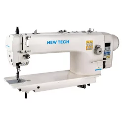 New-Tech GC-9922A Triple Feed Heavy Duty Single Needle Drop Feed Lockstitch​ Upholstery Industrial Sewing Machine With Table And Servo Motor | GoldStar Tool