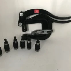 FROST Imperial Hand Held Power Punch – Aviation Sheet Metal Hole Punch Kit