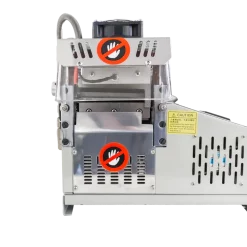 JEMA International USA New Generation Pneumatic Electronic Hot Label Cutting Machine - Jema #JM-120EHS | GoldStar Tool -consew shop jm120phs 2 clipped rev 1 1100x